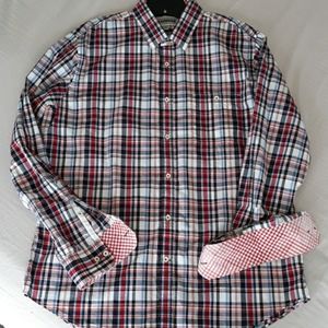 Express Men 1MX Fitted long sleeve shirt in XL